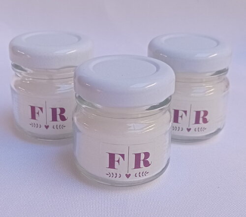 Lembrancinha Vela Perfumada Casamento