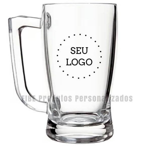 Caneca de Vidro Personalizada