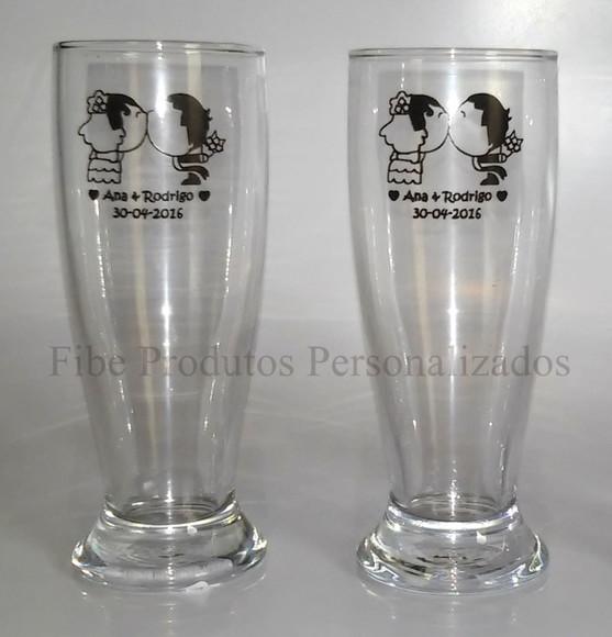 Copo de Vidro 200 ml Personalizado
