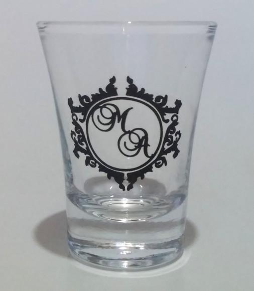 Copo de Vidro Dose Shot Personalizado