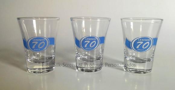 Copo de Vidro Dose Shot Personalizado