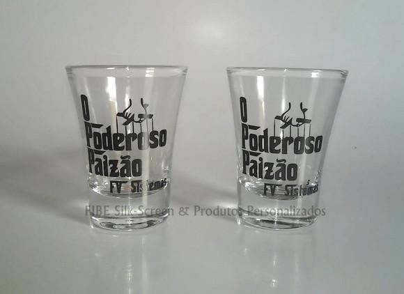 Copo de Vidro Dose Shot Personalizado