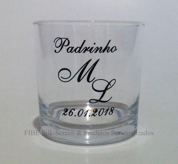 Copo de Vidro para Whisky Personalizado