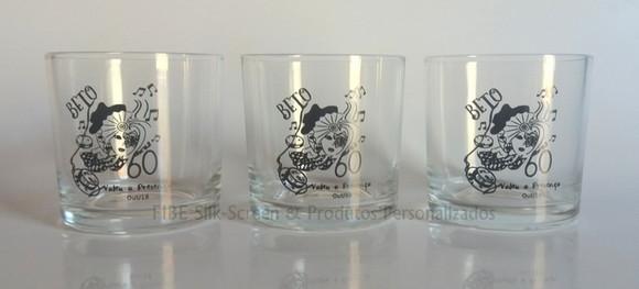 Copo de Vidro para Whisky Personalizado