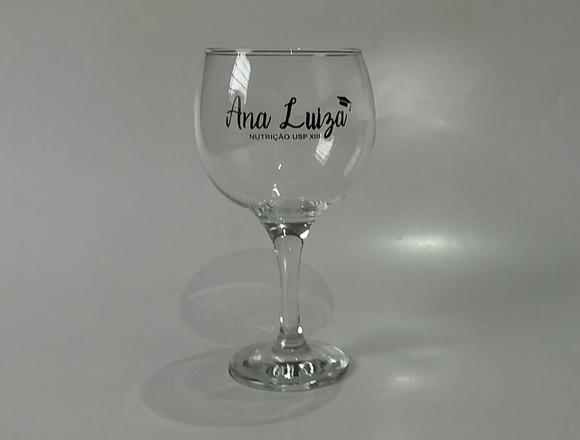 Taça de Vidro para Gin Personalizada