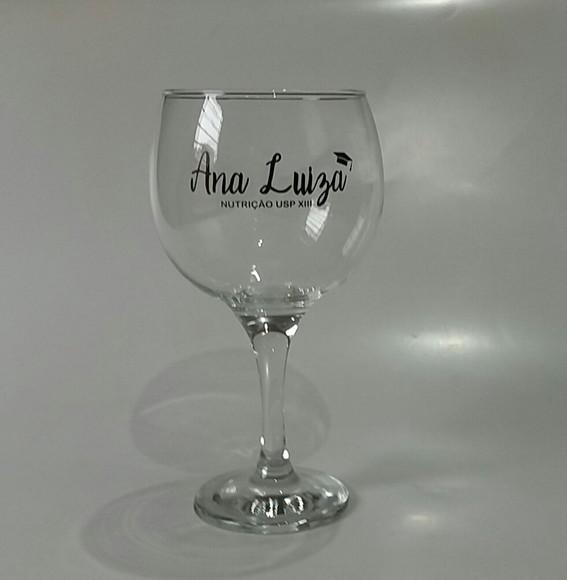 Taça de Vidro para Gin Personalizada