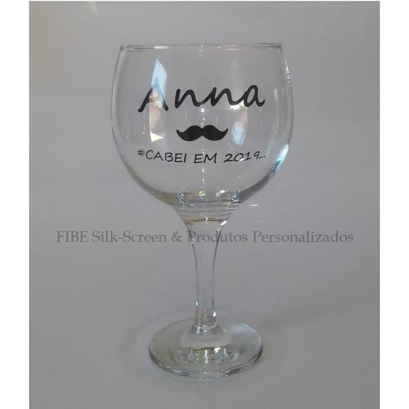 Taça de Vidro para Gin Personalizada