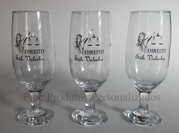 Taça de Vidro Personalizada