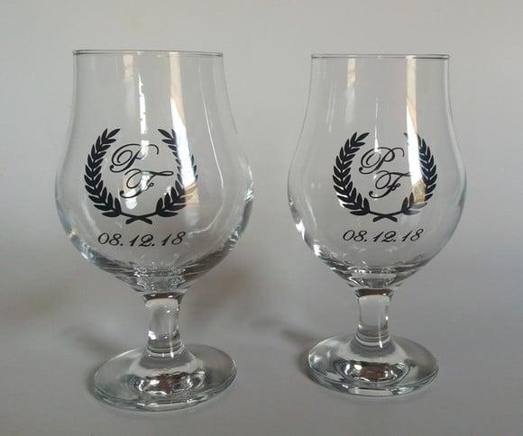 Taça Tulipa para Cerveja 400ml Personalizada