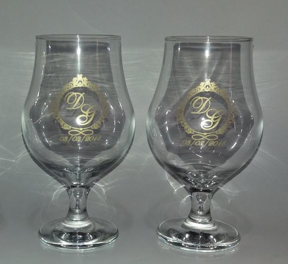 Taça Tulipa para Cerveja 400ml Personalizada