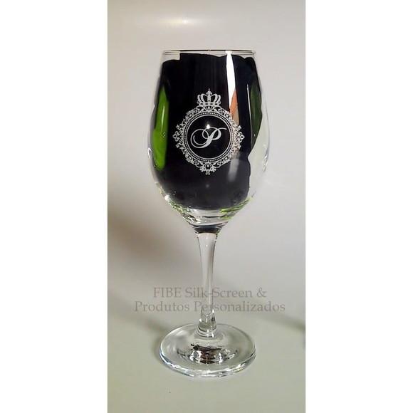 Taças de Vidro para Vinho Personalizadas