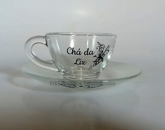 Xícara de Café com Pires Personalizada