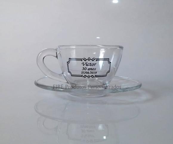 Xícara de Café com Pires Personalizada