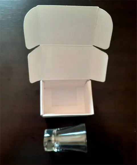 Caixa Papel para Copo de Dose