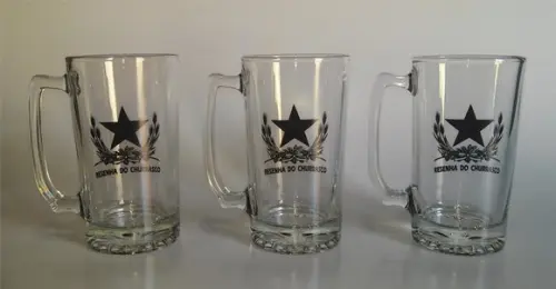 Caneca de Vidro Personalizada