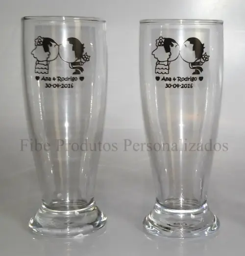 Copo de Vidro 200 ml Personalizado