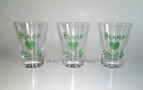 Copo de Vidro Dose Shot Personalizado