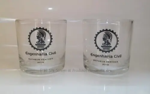 Copo de Vidro para Whisky Personalizado
