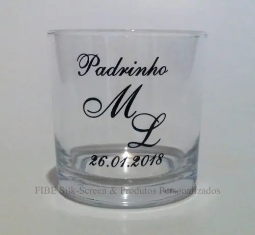 Copo de Vidro para Whisky Personalizado