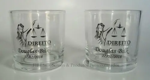 Copo de Vidro para Whisky Personalizado