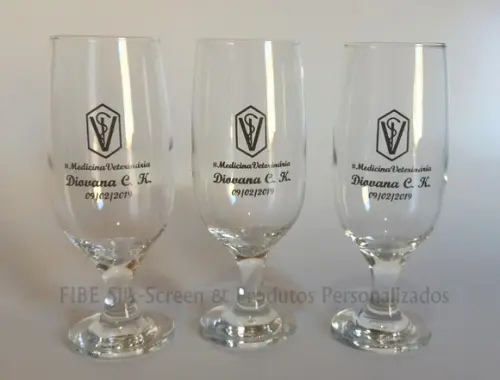Taça de Vidro para Cerveja Personalizada