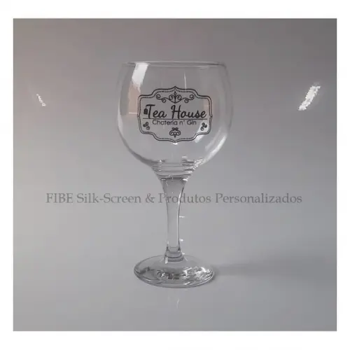Taça de Vidro para Gin Personalizada