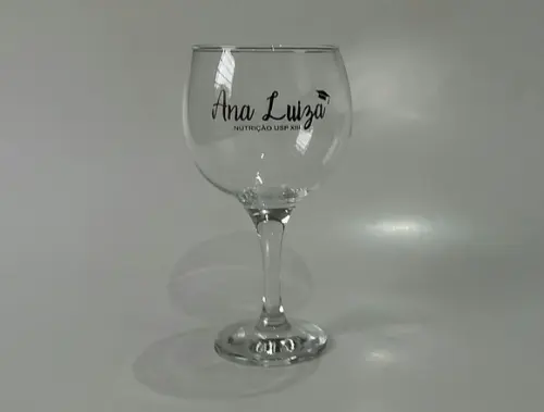 Taça de Vidro para Gin Personalizada