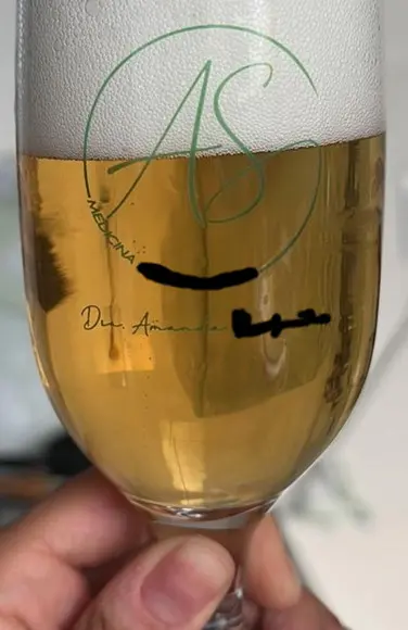 Taça de Vidro Personalizada