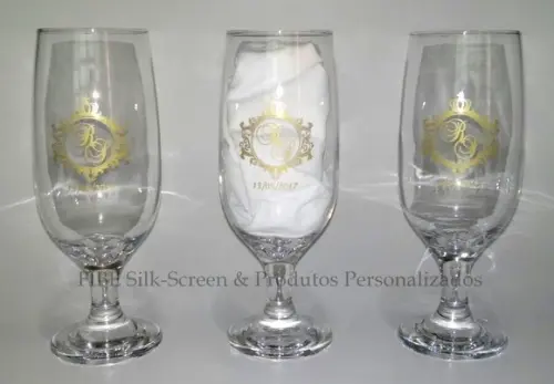 Taça de Vidro Personalizada