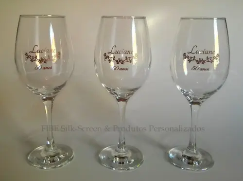 Taça de Vinho Personalizada