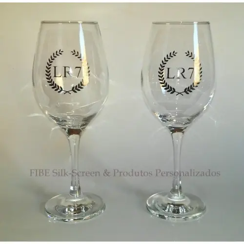 Taças de Vidro para Vinho Personalizadas