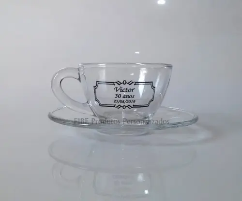 Xícara de Café com Pires Personalizada