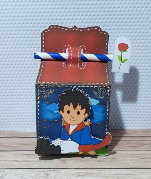 ARQUIVO CORTE KIT PDF TESOURETE PEQUENO PRINCIPE LUXO
