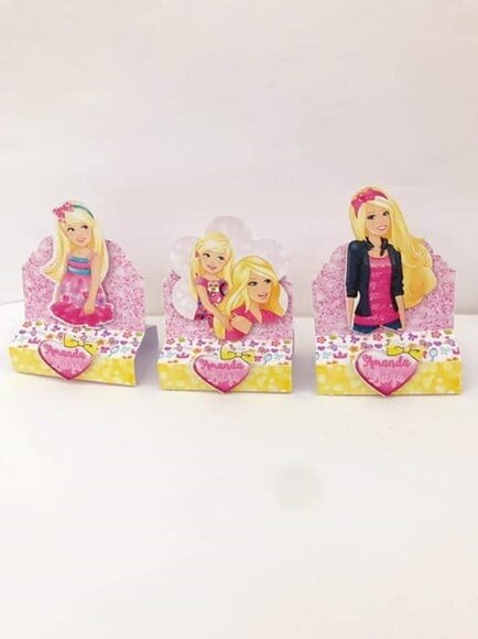 Arquivo Corte Kit Silhouette Barbie Luxo