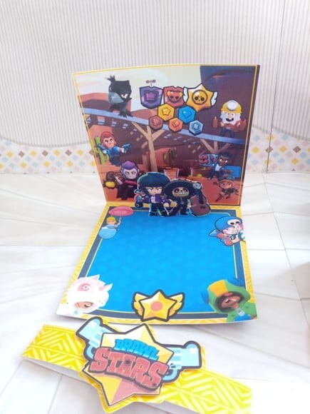 ARQUIVO CORTE KIT SILHOUETTE BRAWL STAR LUXO 2019