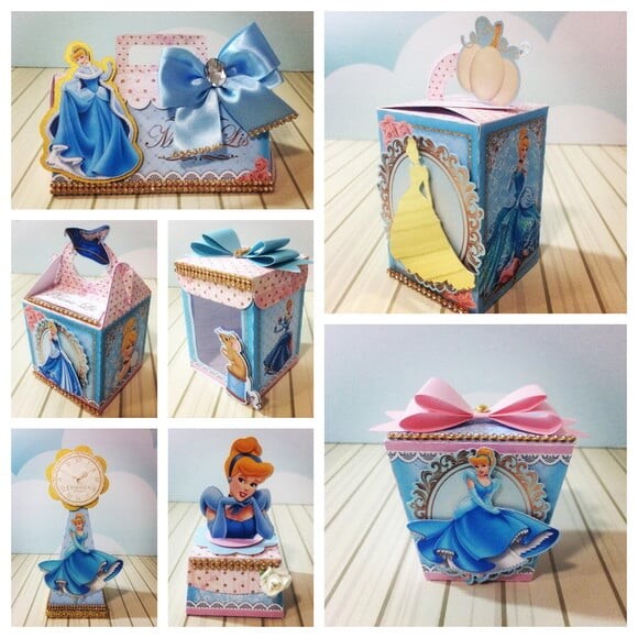 Arquivo Corte Kit Silhouette Cinderella Luxo 2019