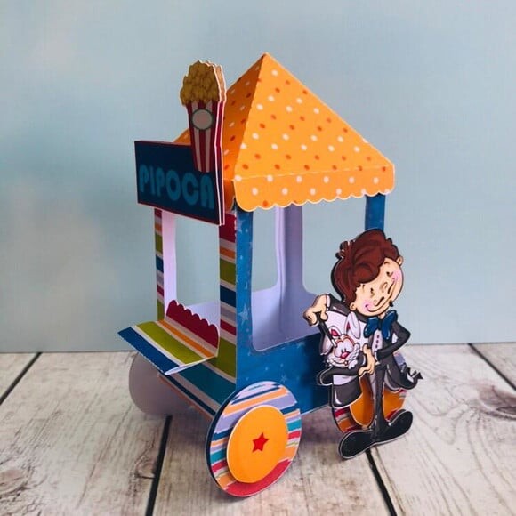ARQUIVO CORTE KIT SILHOUETTE CIRCO LUXO