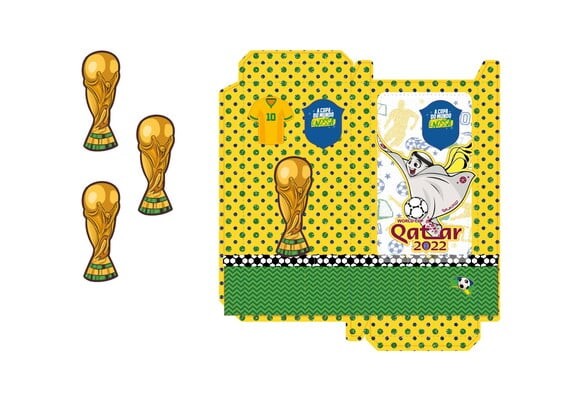 Arquivo Corte Kit Silhouette Copa do Mundo Luxo