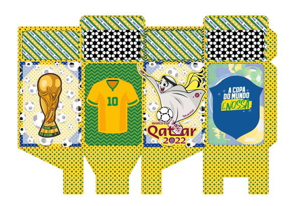 Arquivo Corte Kit Silhouette Copa do Mundo Luxo