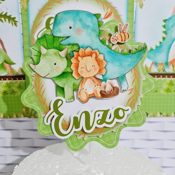 Arquivo Corte Kit Silhouette Dino Baby Luxo