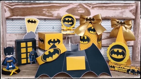 ARQUIVO DE CORTE SILHOUETTE BATMAN LUXO