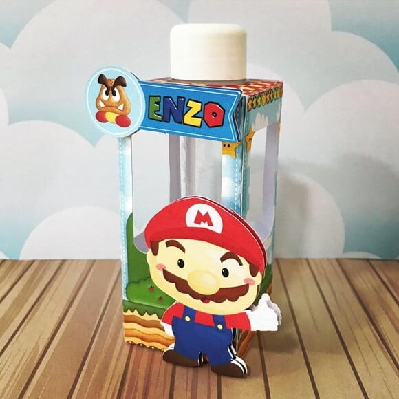 Arquivo de Corte Silhouette Super Mario Luxo