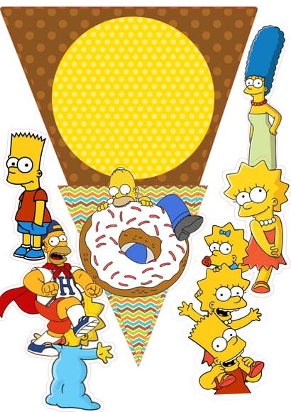 Arquivo Digital Silhouette os Simpsons 2023