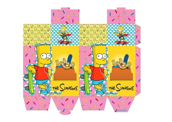 ARQUIVO PDF TESOURETE SIMPSONS FAÇA EM CASA