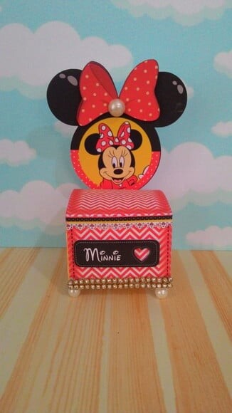 Arquivo Silhouette Minnie Vermelho Luxo Outubro 2018