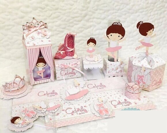 Kit Digital Arquivo de Corte Silhouette Bailarina