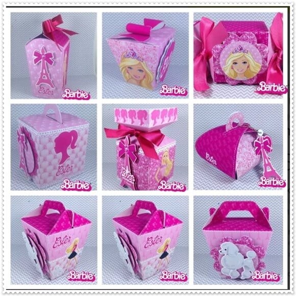 KIT DIGITAL ARQUIVO DE CORTE SILHOUETTE BARBIE ROSA