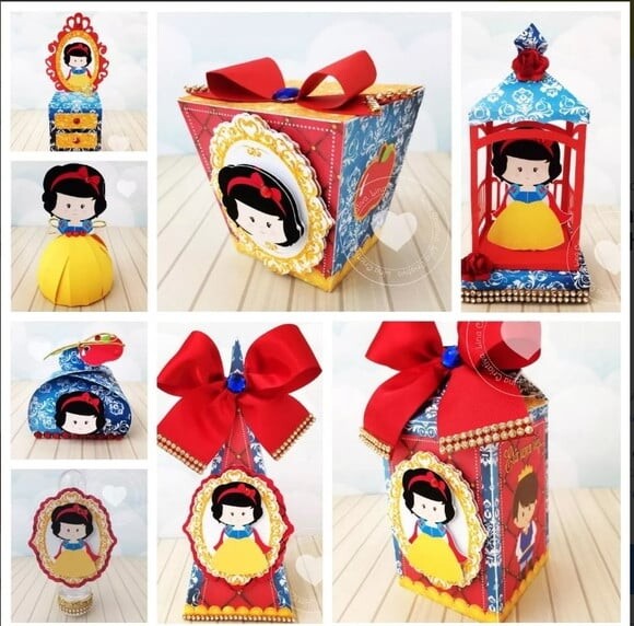 Kit Digital Arquivo de Corte Silhouette Branca de Neve
