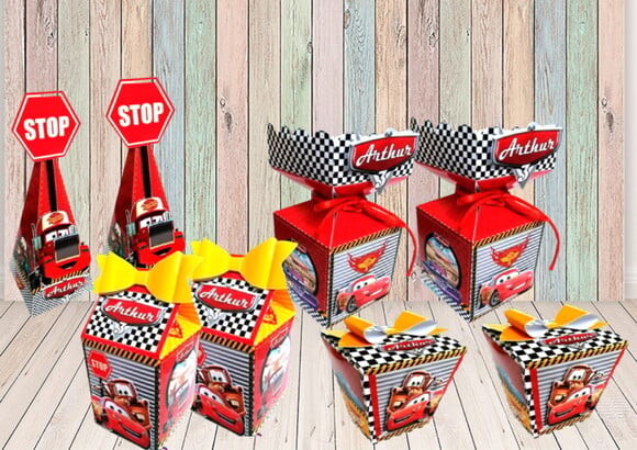 Kit Digital Arquivo de Corte Silhouette Carros Disney 2