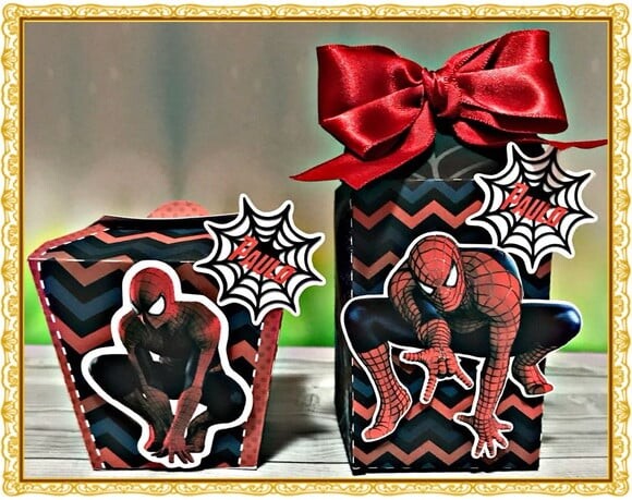 KIT DIGITAL ARQUIVO DE CORTE SILHOUETTE HOMEM ARANHA LUXO
